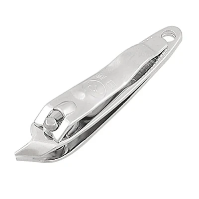 Image of Sourcingmap Sharp Nail Clipper, Stainless Steel Fingernail Clipper Slanted Toenail Clippers for Women Men, Cutter Toe Thick Toenails, Silver Tone
