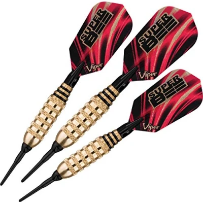 Image of Viper by GLD Products Unisex Super Bee Soft Tip Darts, Brass, 16 Gram UK