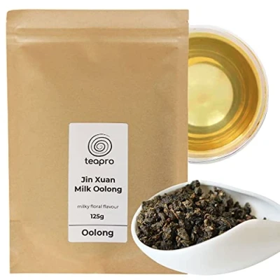Image of Teapro Jin Xuan Milk Oolong Premium Loose Leaf Tea (125g)