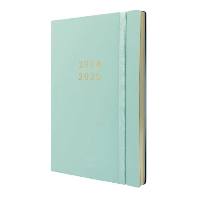 Image of Finocam Mara 2024 2025 18 Month Diary Vertical Week View July December (18 Months) Turquoise International
