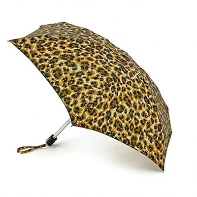 Image of Fulton Tiny 2 Bling Leopard Print Umbrella