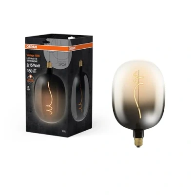 Image of OSRAM LED Vintage 1906 Big Oval E27 4,5W 818 Filament smoke