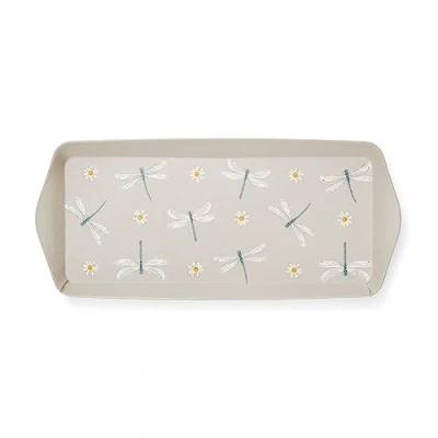 Image of Cooksmart British Designed Small Serving Tray Dinner For Multiple Uses Around The Home Trays Food Or Drinks English Meadows