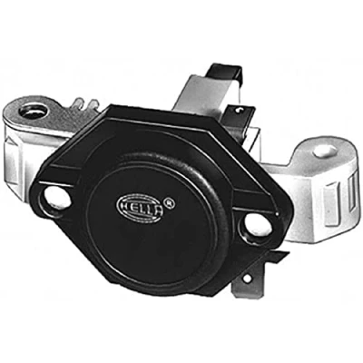Image of 028903803E, 028903803G Alternator Regulator HELLA 5DR 004 246 351 12V AUDI: A6 C5 Avant, C4 Avant