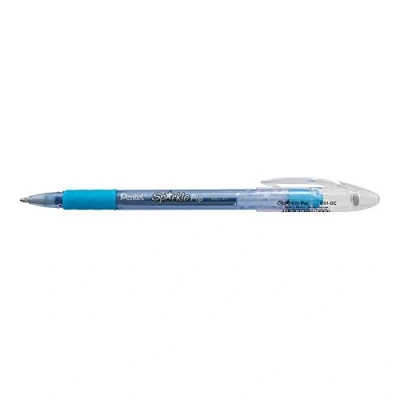 Image of Pentel Sparkle Pop Gel Pen, 1.0mm Bold Point, Blue Green Ink (K91 DC)