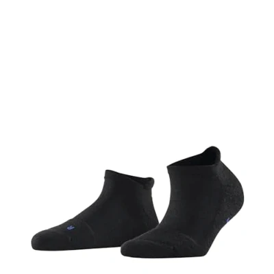 Image of FALKE Women&#039;s Keep Warm W Sn Wool Low Cut Plain 1 Pair Trainer Socks, Black 3000, 4 5