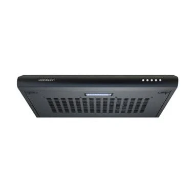 Image of Cookology VISOR600BK 60cm Visor Cooker Hood Kitchen Extractor Fan in Black