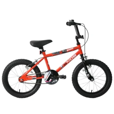 Image of Snob Bypass 16&quot; Wheel Kids Boys Bike BMX Red Black Age 5+