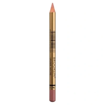 Image of Impala Brooklin Matte Waterproof Lip Liner Colour 232 Nude Long Lasting Pencil I Smooth Non Smudge Texture