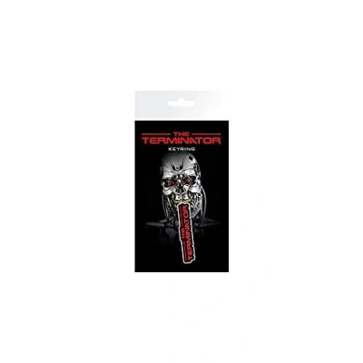 Image of GB eye LTD, The Terminator, Logo, Keyring, Metal, Multi Colour