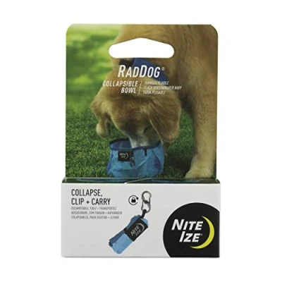 Image of Nite Ize RadDog Collapsible Pet Bowl, Blue, One Size
