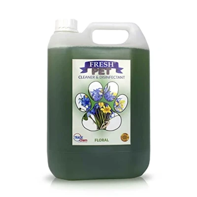 Image of Trade Chemicals Fresh Pet Kennel/Cattery Disinfectant and Deodoriser 5L (FLORAL)