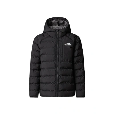Image of The North Face Reversible Perrito Hooded Unisex Winter jacket, Size: 12y, Tnf black smoked pearl