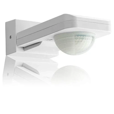 Image of SEBSON PIR Sensor Outdoor IP65, Surface Ceiling Wall mounted, LED light suitable, max. 20m / 360, 2000/1000W, Infrared Motion Detector with 3 Sensores