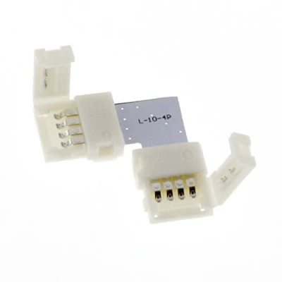 Image of SeKi RGB 10 mm Connector (Cross, L and T) Corner Adapter Clip (L (Corner) Connector)