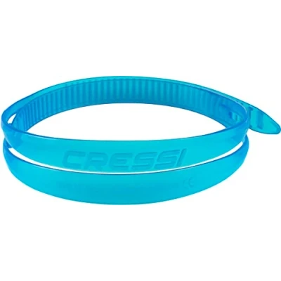 Image of Cressi Swim Eyewear Silicone Strap + Loop with Latch for Swimming Goggles