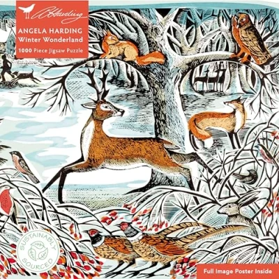 Image of Adult Jigsaw Puzzle: Angela Harding: Winter Wonderland: 1000 Piece Puzzles