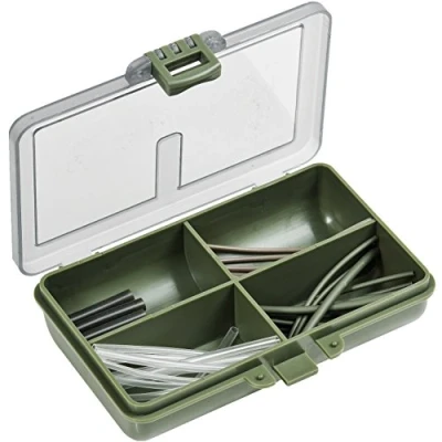 Image of FLADEN 44 Piece CARP RIG TUBE Terminal Tackle Set Contains Assorted Tubing in a Handy Loaded Box [15 7002]