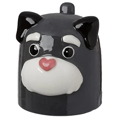 Image of Puckator Dog Squad Upside Down Ceramic Shaped Tea Coffee Mug Funny Home Accessories Cute Gifts for Girlfriend Large Mugs Men Women Hot Drinks Cups Presents Secret Santa Gift Cup Set