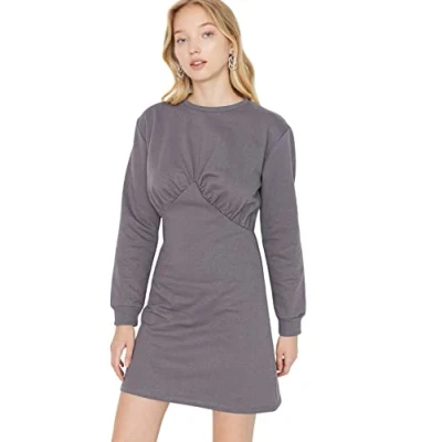 Image of Trendyol Dress Gray Mini