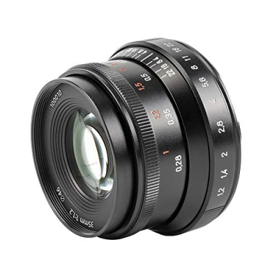 Image of 7artisans 35mm f1.2 Mark II APS C Clicked Larger Aperture prime Lens Fit for Sony A7 A7II A7III (A7M3) A7R A7RIII A7S A7SIII A6000 A6300 A6400 A6500 NEX 3 3R 5T