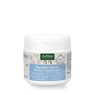 Image of AniForte Brewer&#039;s Yeast Powder for dogs &amp; cats 250g 100% pure natural brewers yeast, biotin vitamin B healthy skin shiny coat