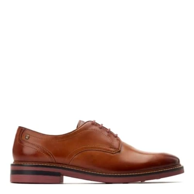 Image of Base London Mawley Derbys Mens Tan Size UK 10