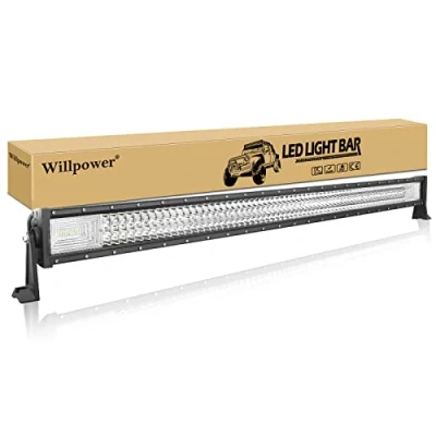 Image of Willpower LED Light Bar 52 Inch 675W 7D Driving 12V Flood Spot Combo Beam Work Lamp Fog Lights for 4x4 Boat Offroad Truck Tractor SUV ATV Car