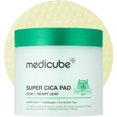 Image of Medicube Super Cica Pad x Heart Leaf Vegan Certified 70 pads/pack