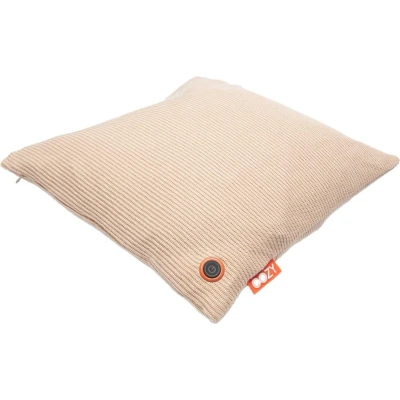 Image of BODI TEK Cozy Una Heated Cushion Beige, 45 x 45cm