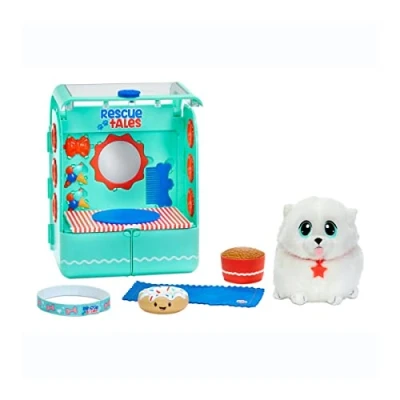 Image of Little Tikes Rescue Tale Groom &#039;n Go Pet Backpack with Plush Pomeranian Dog Kid Sized Travel Bag &amp; Playset Includes Grooming Supplies, Blanket, More For Kids Ages 3 Years Plus