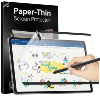 Image of TiMOVO 1 Pack Magnetic Paper Screen Protector for Galaxy Tab S6 Lite 10.4 Inch(2022/2020), Write and Draw Like on Paper, Detachable Reusable, High Sensitive