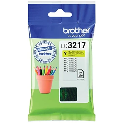 Image of Brother LC 3217Y ink cartridge 1 pc(s) Original Yellow