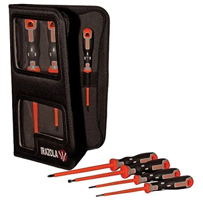 Image of Irazola 7pc Insulated Tekno+ Plus Aislo Screwdriver Set with Carry Case Rated to EN60900 1000V AC