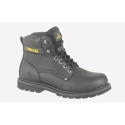 Image of Amblers Safety Banbury Boots Mens Black Size UK 12