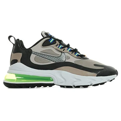 Image of Nike Air Max 270 React WR Mens Running Trainers CD2049 Sneakers Shoes (UK 9 US 10 EU 44, Sepia Stone Black 200)