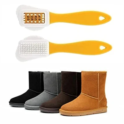 Image of Suede And Nubuck Brush Cleaner Restorer Clean Boot, Jump Cleaning Shoe Brushes Bring Multifunctional Brass Your &amp; Shoes, Bags Jackets, Back to Life (1)