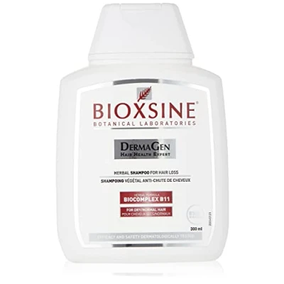 Image of shampoo for normal and dry hair against loss in men women herbal growth accelerator rapid remedy 300 ml by Bioxsine