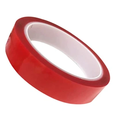 Image of YUSMAH Double Sided Tape Extra Strong Adhesive is Perfect for Indoor and Outdoor Use 1.1mm Thick Clear Heavy Duty (20mm 3Meter)