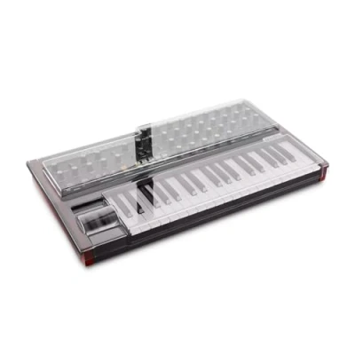 Image of Decksaver Cover for Behringer Monopoly Super Durable Polycarbonate Protective lid in Smoked Clear Colour, Made The UK Producers&#039; Choice Unbeatable Protection