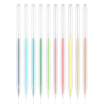 Image of EooUooIP Gel Ink Pens,10pcs Pen Pens Smooth Writing High End Series Cute for Journaling Note Taking, Office School Supplies Gifts Women and Men