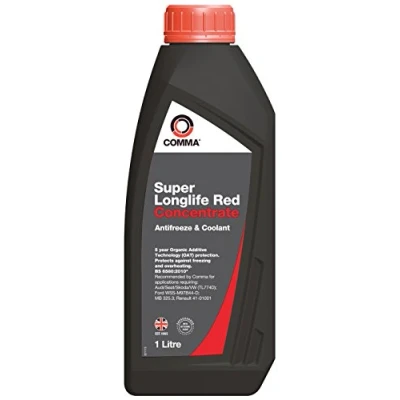 Image of Comma SLA1L Super Red Concentrated Antifreeze 1L