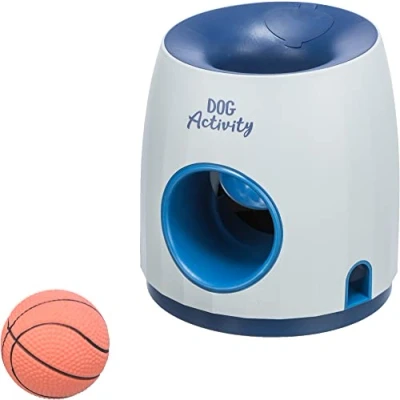 Image of TRIXIE Dog Activity Ball and Treat, Strategy Game, Level 3, Puzzle Toy, Treat Puzzle, Interactive Play, Enrichment Toys, Slow Feeder