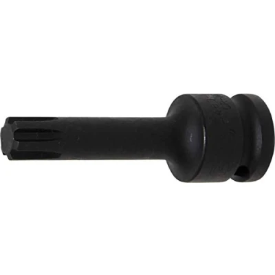 Image of BGS 5483 M12 Impact Bit Socket length 75 mm 12.5 (1/2&quot;) Drive Spline (for RIBE)
