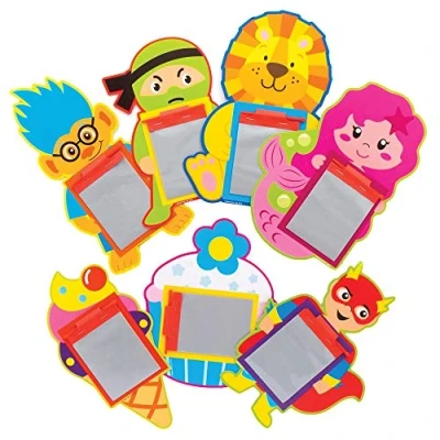 Image of Baker Ross AT912 Assorted Magic Whiteboards (pack of 15) for party bags and small toys children