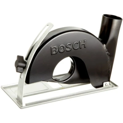 Image of Bosch Professional 1x Cutting guide with Dust Extraction Outlet (Ø 150 mm, Accessories for Angle Grinders)