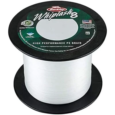 Image of BERKLEY 1446617 Whiplash 8, White Crystal, 10.7 kg, 23lb, 150 m