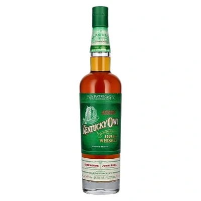 Image of Kentucky Owl St Patricks Day 2022 Limited Edition Whiskey 70cl 50% ABV