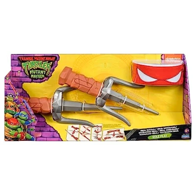 Image of Teenage Mutant Ninja Turtles: Mayhem Raphael Sai&#039;s Basic Role Play Set. Ideal present for boys 4 to 7 years and TMNT fans!