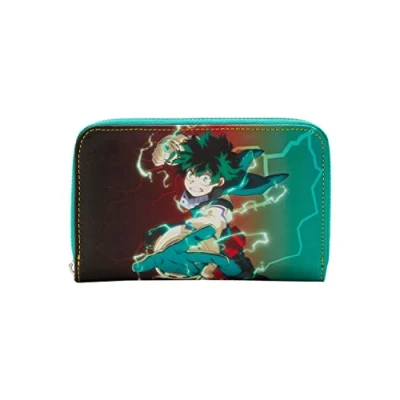 Image of Loungefly My Hero Academia Deku Zip Around Wallet, Multicolor, Standard, Wallet